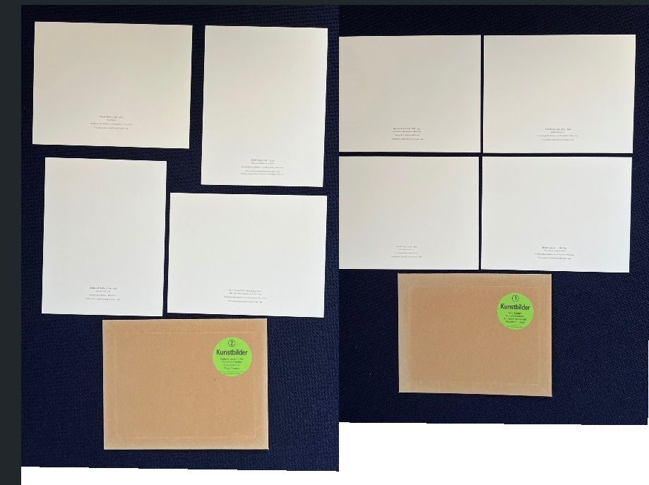 Foto & Immagini: 8 Kunstbilder Bilder Lehrtafeln Druck Gemälde – Usato da Wil venduto da fuschti01 1