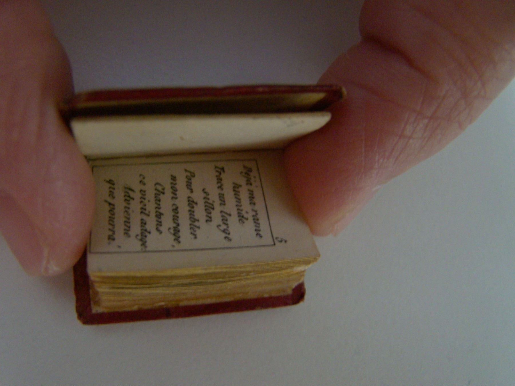 Bücher: Kleines Buch Maroquin Leder, Goldschnitt – Gebraucht aus Näfels von gil_sindamel 7