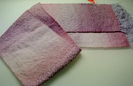 handgewebter Schal mit Farbverlauf *Helen* 200 cm *neu