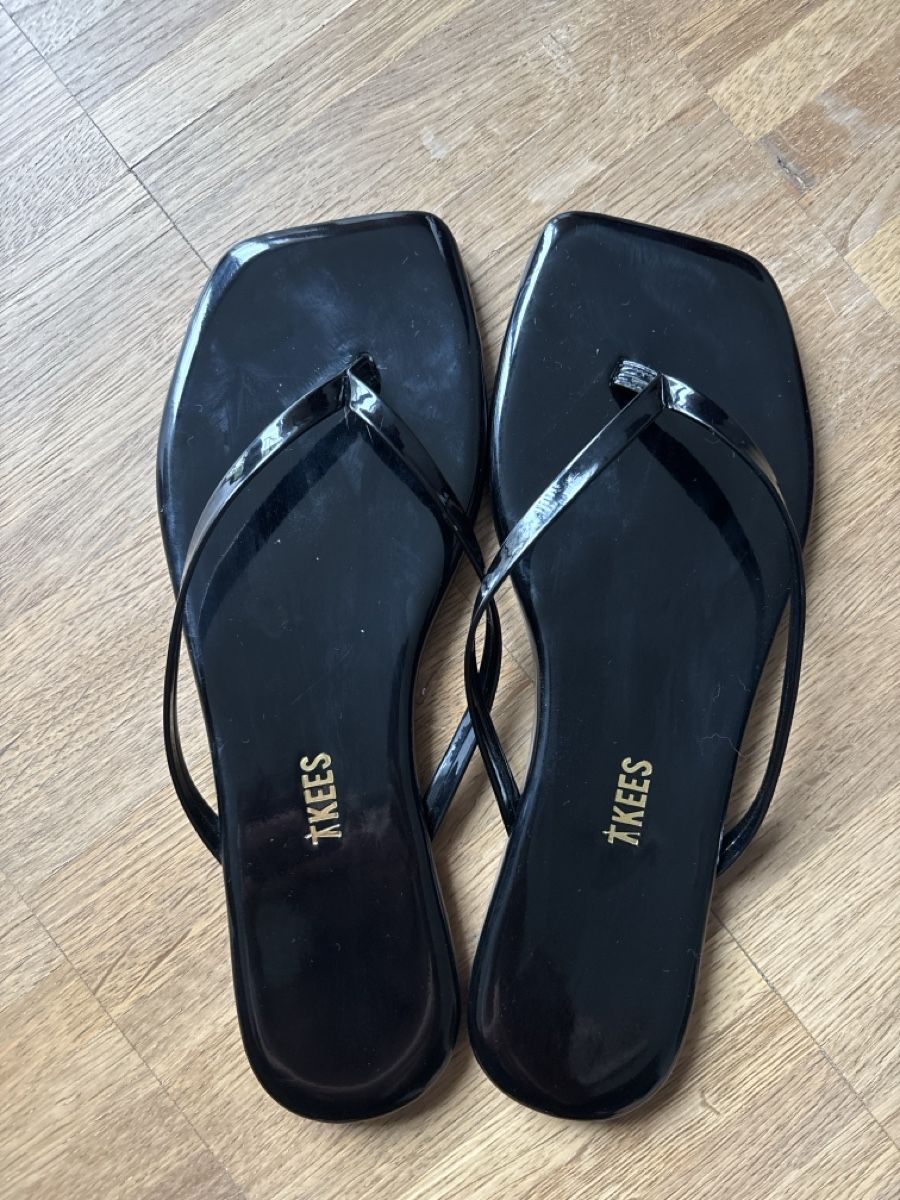 Damenschuhe: Tkees flip flop black - new - – Neu (gemäss Beschreibung) aus Basel von Bronzing