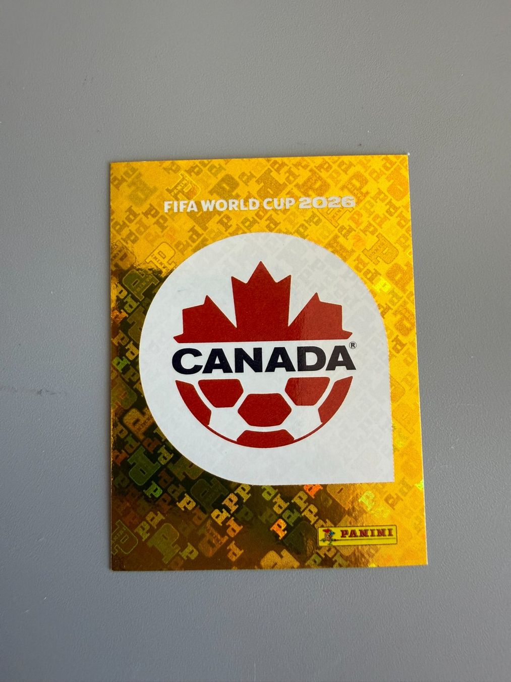 Panini Sammelbilder & Trading cards: Panini Canada Wappen CAN1 – Gebraucht aus Liebefeld von Ronaldo-1996