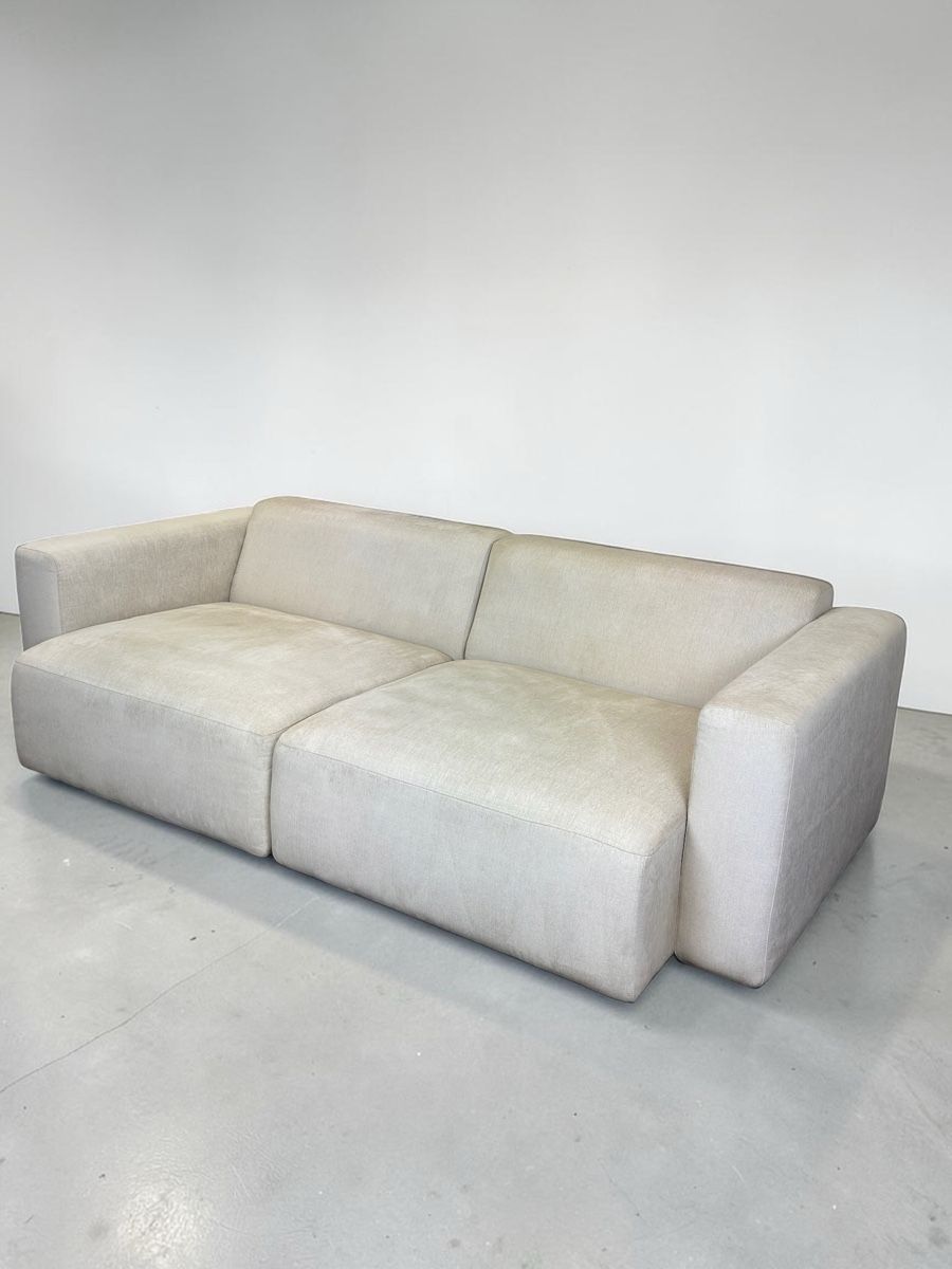 Interio Sofas: Interio 2-Sitzer-Sofa, Cremebeige Stoff – Gebraucht aus Bachenbülach von Sofalab.swiss 5