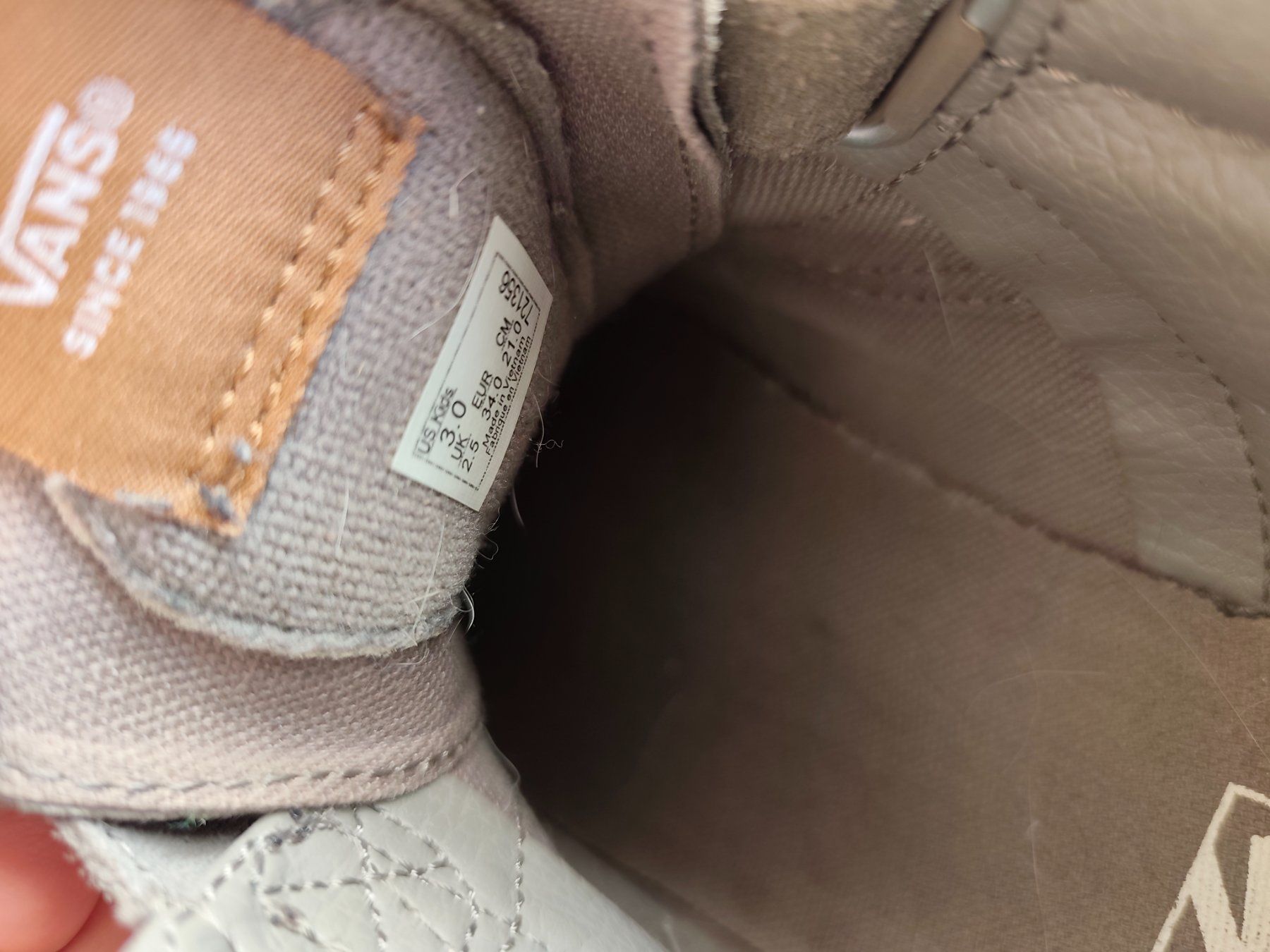 Vans Scarpe per ragazzi: Vans montante 34 – Usato da Martigny venduto da Vintage-23 6