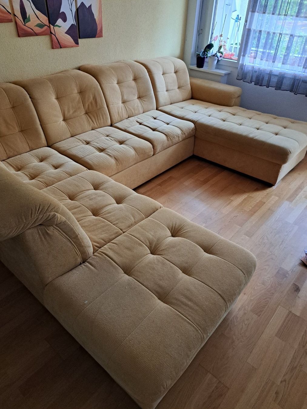 Sofas: Ecksofa gelb mit Bettsofa Funktion – Gebraucht aus Aarburg von sla_sr2g 1
