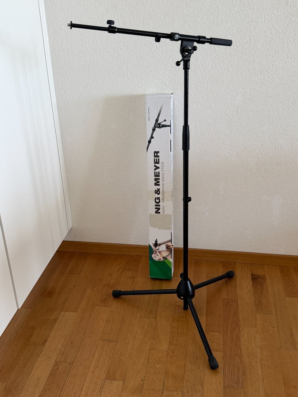 König & Meyer Instrumenten-& Notenständer: Pied pour microphone K&M 201/9 noir – Gebraucht aus Lausanne von lou_r82x