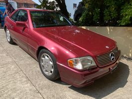 Merzedes SL 320 Cabrio 108’000km in dunkel Rot