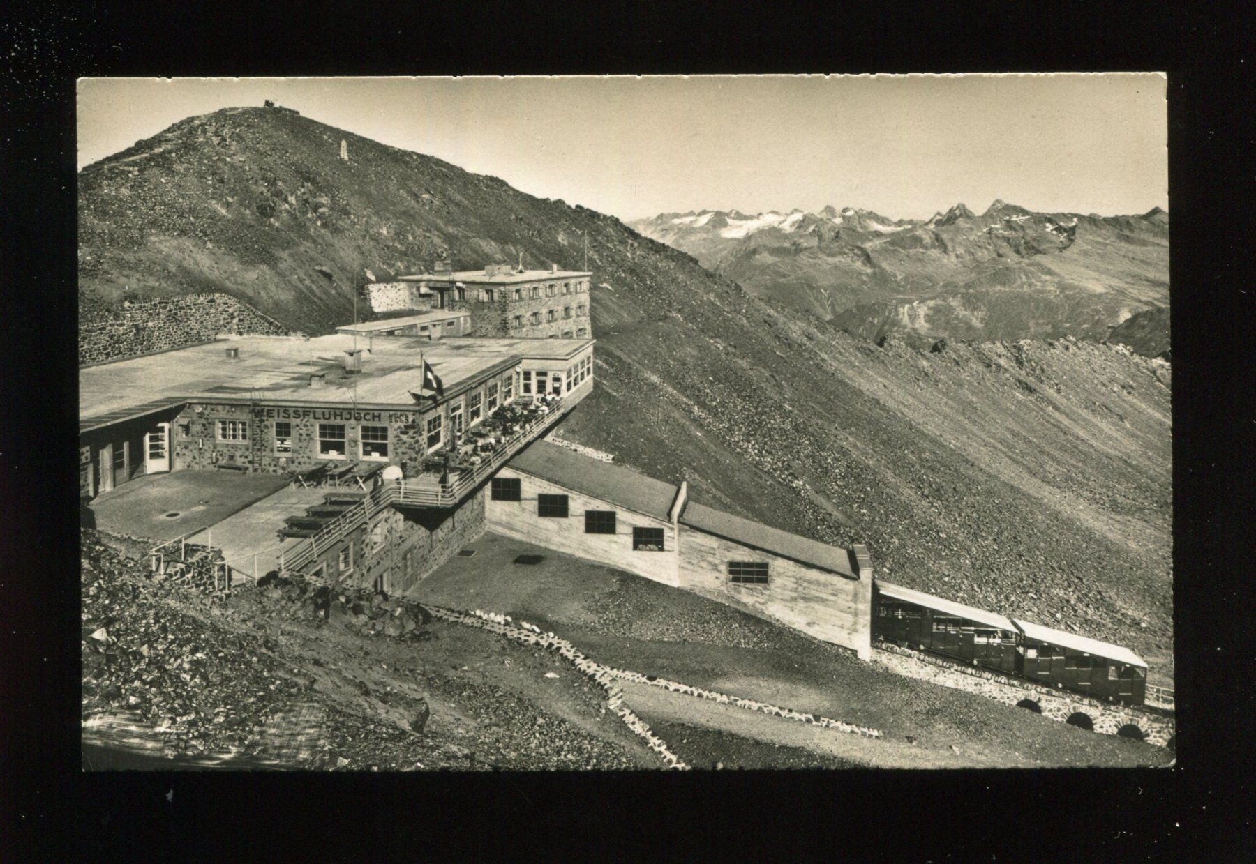 Ansichtskarten: Weissfluhjoch, Davos – Gebraucht aus Aarau von Elmaar41