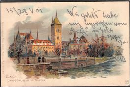 ^Zürich Landesmuseum , gel. 1901