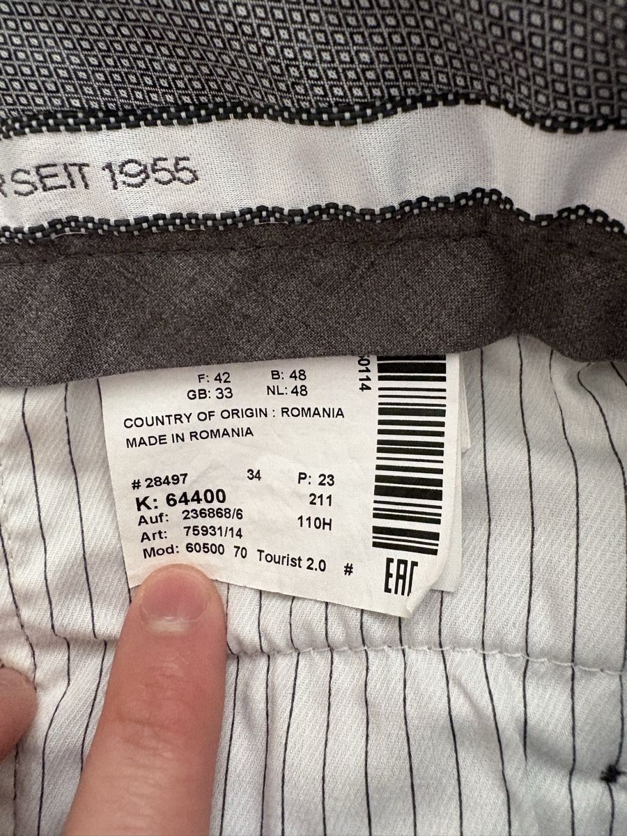 Hiltl Pantaloni: Weiss/Beige Hiltl Hose – Usato da Spiegel b. Bern venduto da Klc123 3
