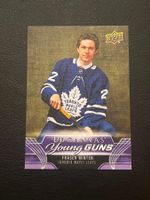 Fraser Minten 2023-24 Young Guns Canvas Toronto Maple Leafs