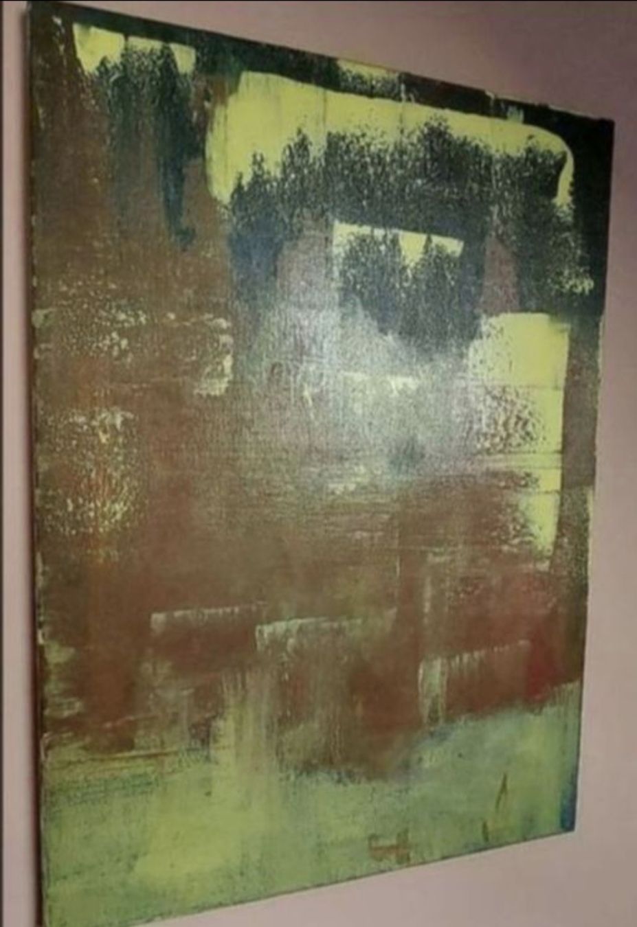 Gemälde: Gemälde " Waldschatten" handmade 50×70 – Neu (gemäss Beschreibung) aus Riehen von Steinbock1970 2