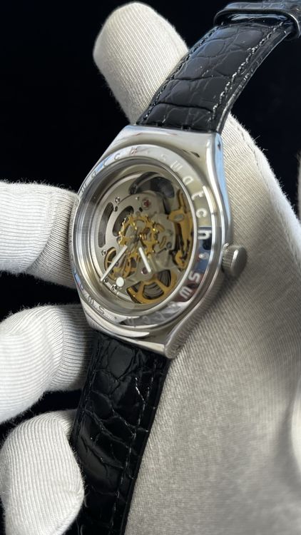Swatch Montres: Swatch Automatik Herrenuhr Skeleton Optik – D'occasion à Grenchen par chththl 3