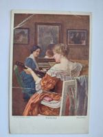 Alte Ansichtskarte, "Harmonie", Rarität! 1921