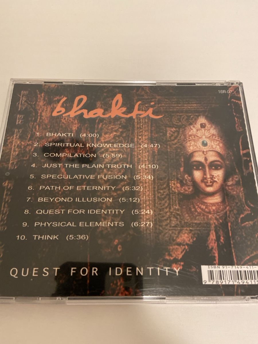 CD: Bhakti - Quest for Identity CD - Selten – Nuovo (secondo la descrizione) da Gossau SG venduto da shnizzle 1
