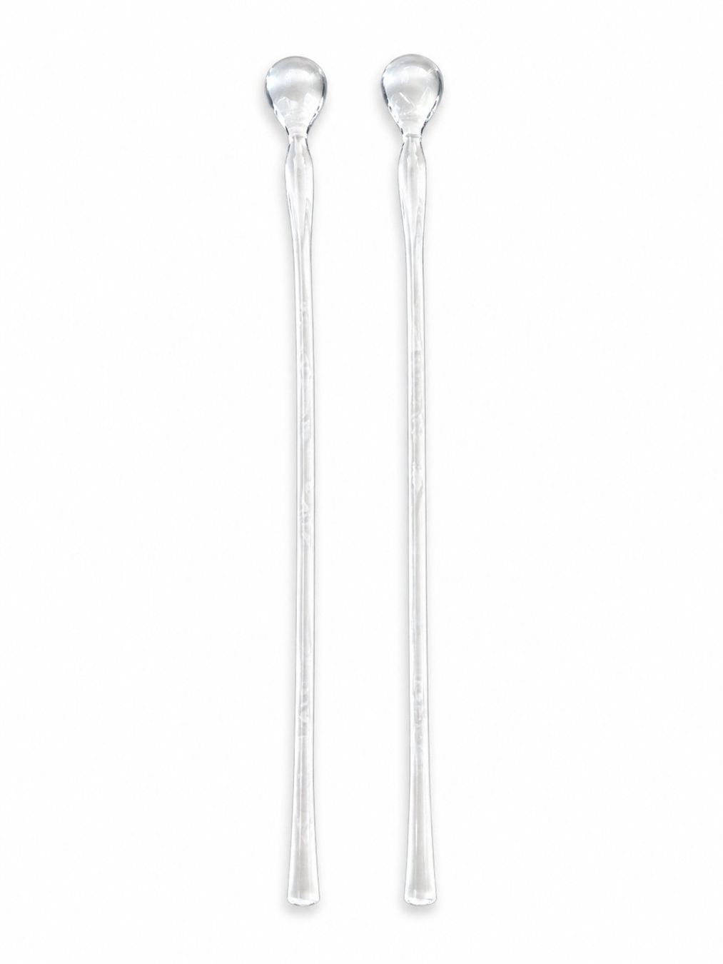 Cucchiai: 2x Rührstäbchen Transparent Hartplastik – Nuovo (secondo la descrizione) da Fully venduto da VaneaSelection 1