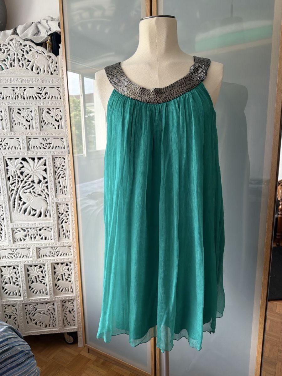 Morgan Vestiti: Robe Morgan en soie taille 38 – Usato da lausanne venduto da annec777