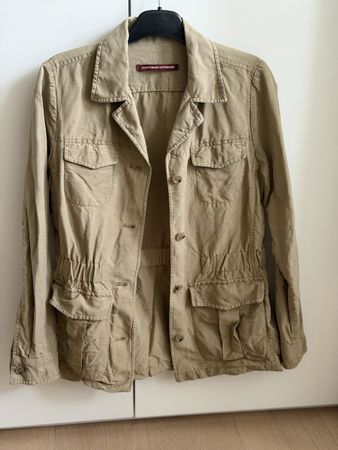 Comptoir des Cotonniers Leinen/Baumwolle Sommerjacke, Gr. S