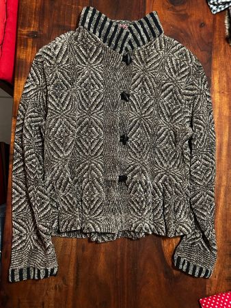 Wunderschöne handgewobene Jacke von Patrizia Palson M