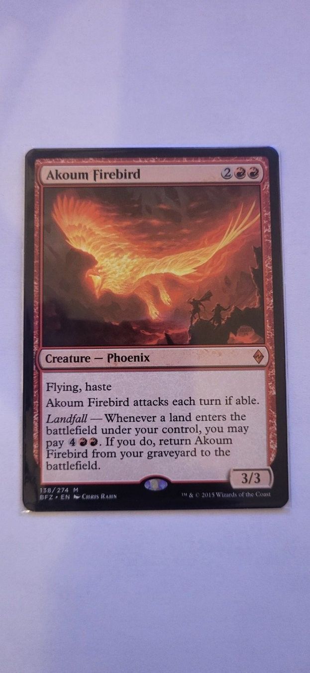 Magic The Gathering Carte collezionabili: MTG - Akoum Firebird – Usato da Münsingen venduto da Heroism2010