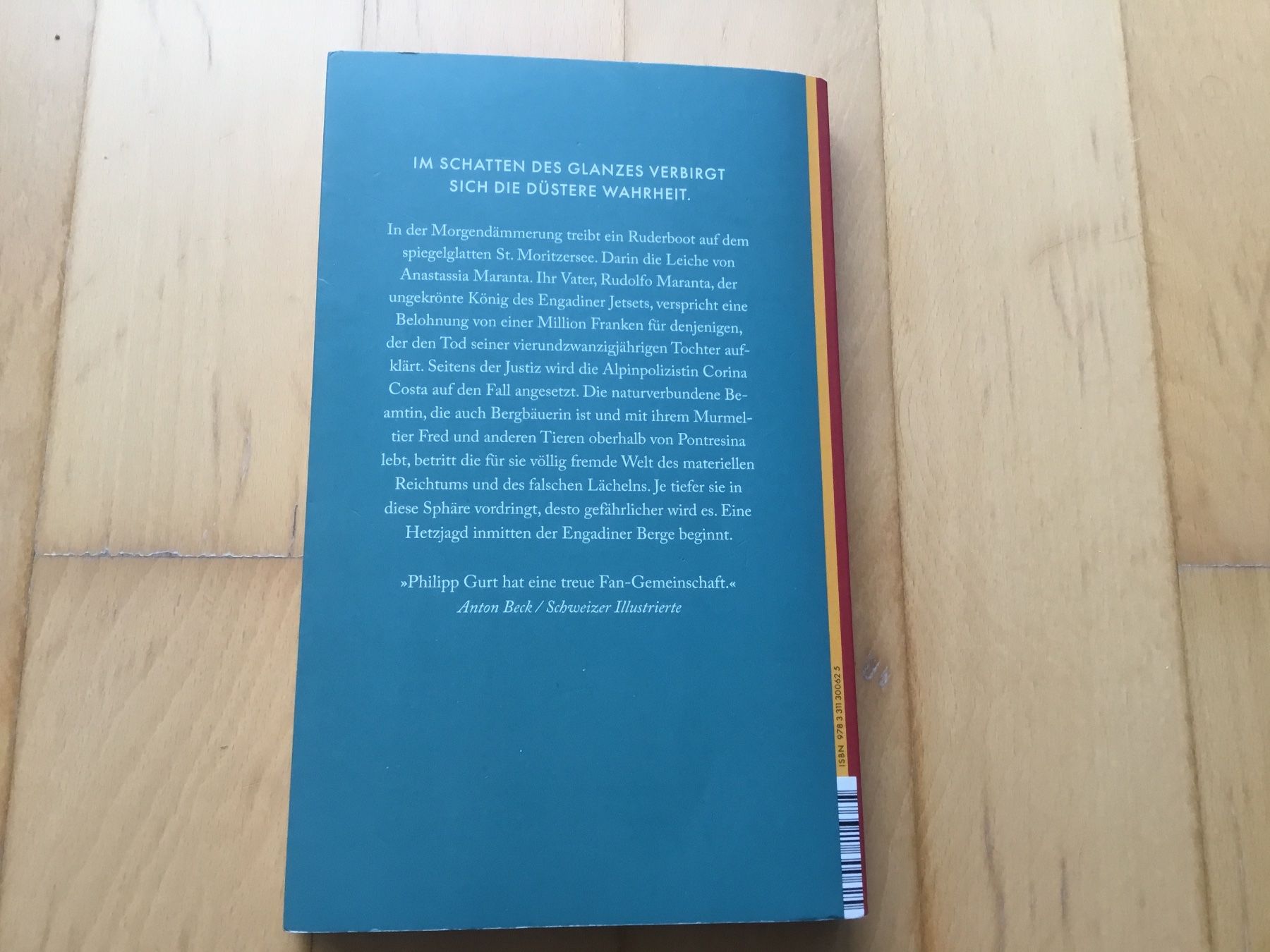 Libri: Die Tote im St. Moritzersee - Philipp Gurt – Usato da Kerzers venduto da Georges3210 1