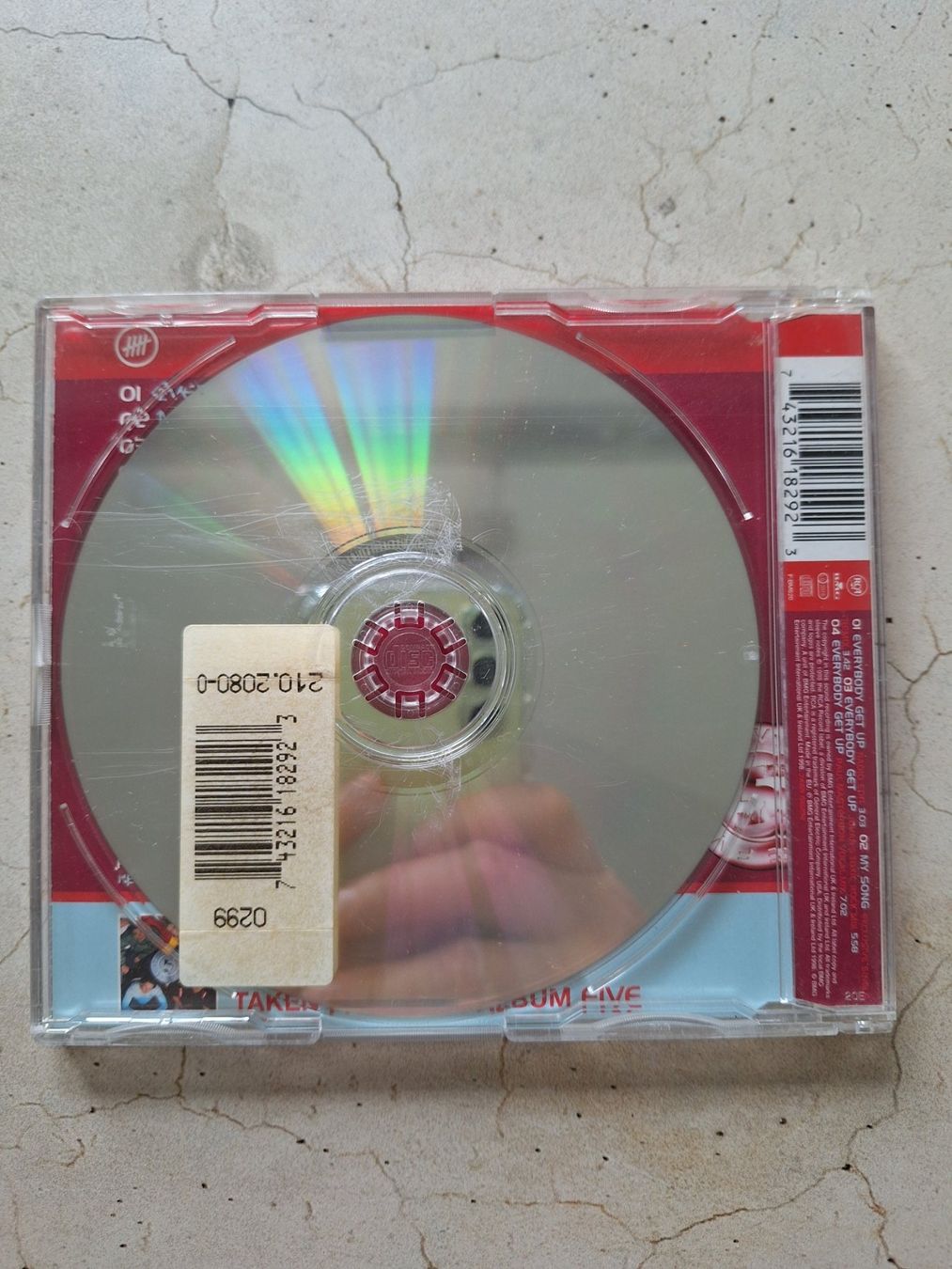 CD: Single CD Five - Everybody get up – Usato da Schaffhausen venduto da Mipakr 2