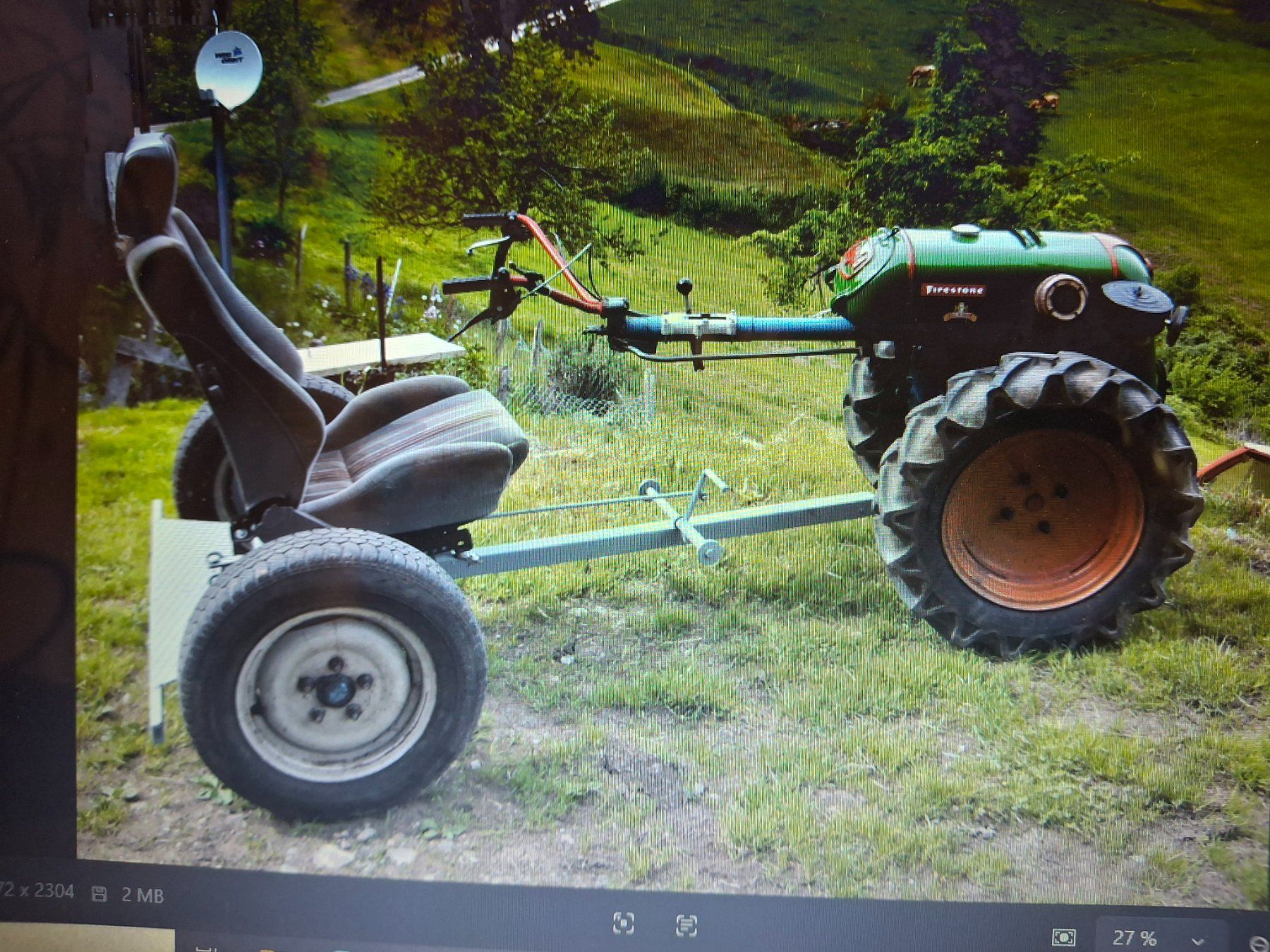 Rapid Tracteurs: Rapid super  einachser motormäher spezial – Défectueux à Giswil par mazdagtr