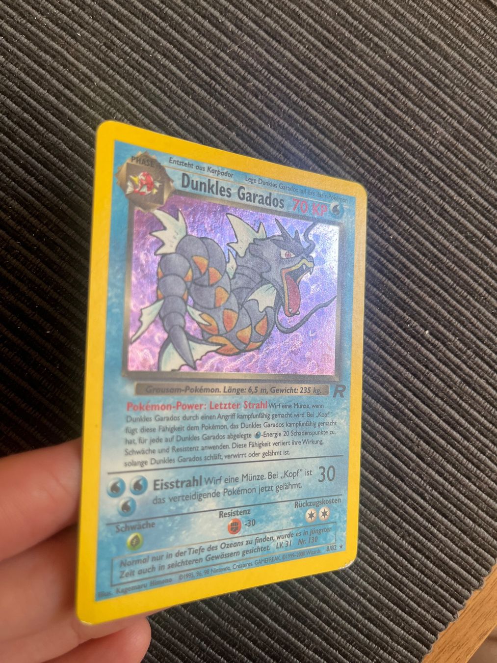 Pokémon Sammelbilder & Trading cards: Pokemon Dunkles Garados Holo Team Rocket Set – Gebraucht aus Wabern von Collectfun 2