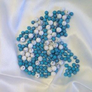 Perle (finte): Perles en pierre naturelle – Nuovo e nell'imballaggio originale da Marsens venduto da fakia