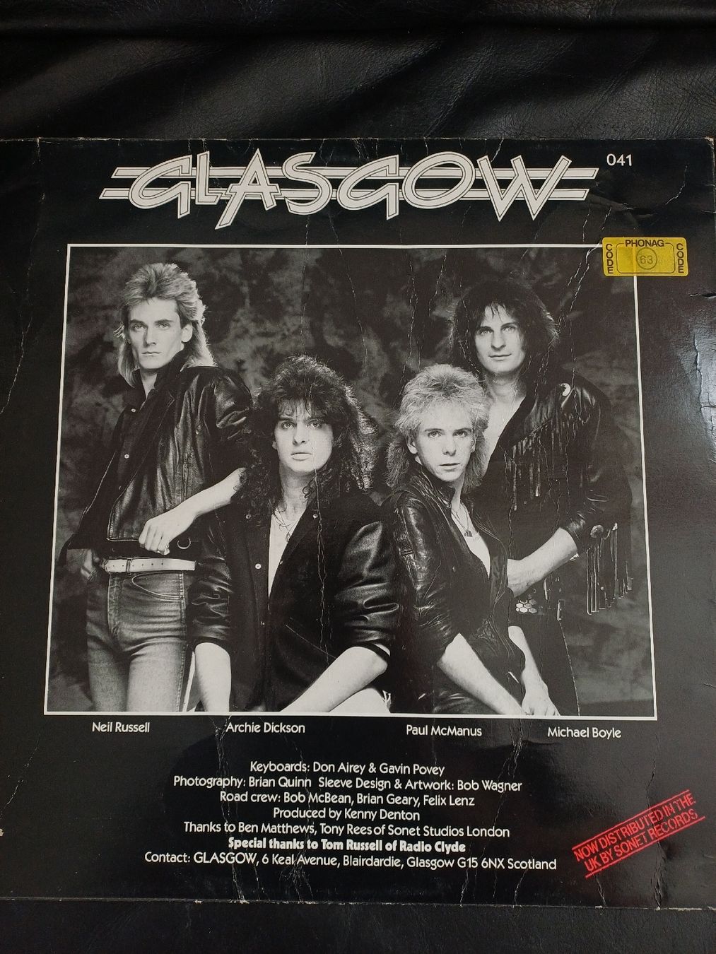 Dischi in vinile: Glasgow - Zero Four One - Seltene Vinyl Schallplatte! – Usato da Ebersecken venduto da Napf08 1