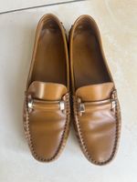 Mocassin vintage Tod’s en cuir camel t.36