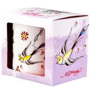 Tazze: Tasse Ed Hardy - Sparrow and Flowers – Nuovo (secondo la descrizione) da Ennetbürgen venduto da open24shop