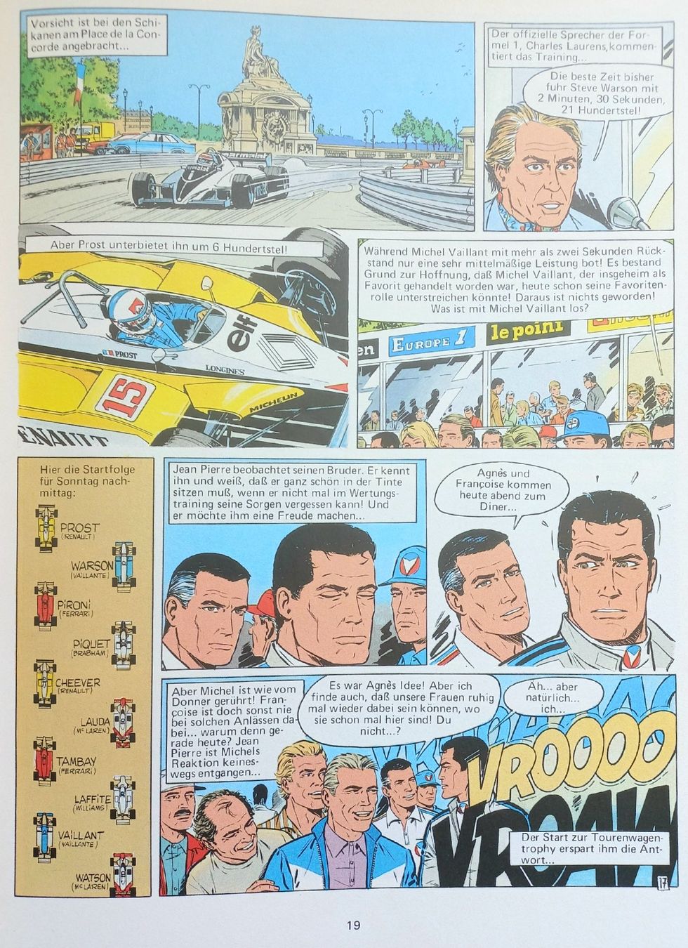 Fumetti: Comic - Michel Vaillant 7 - Superrennen – Usato da Niederuzwil venduto da lubimaja 3