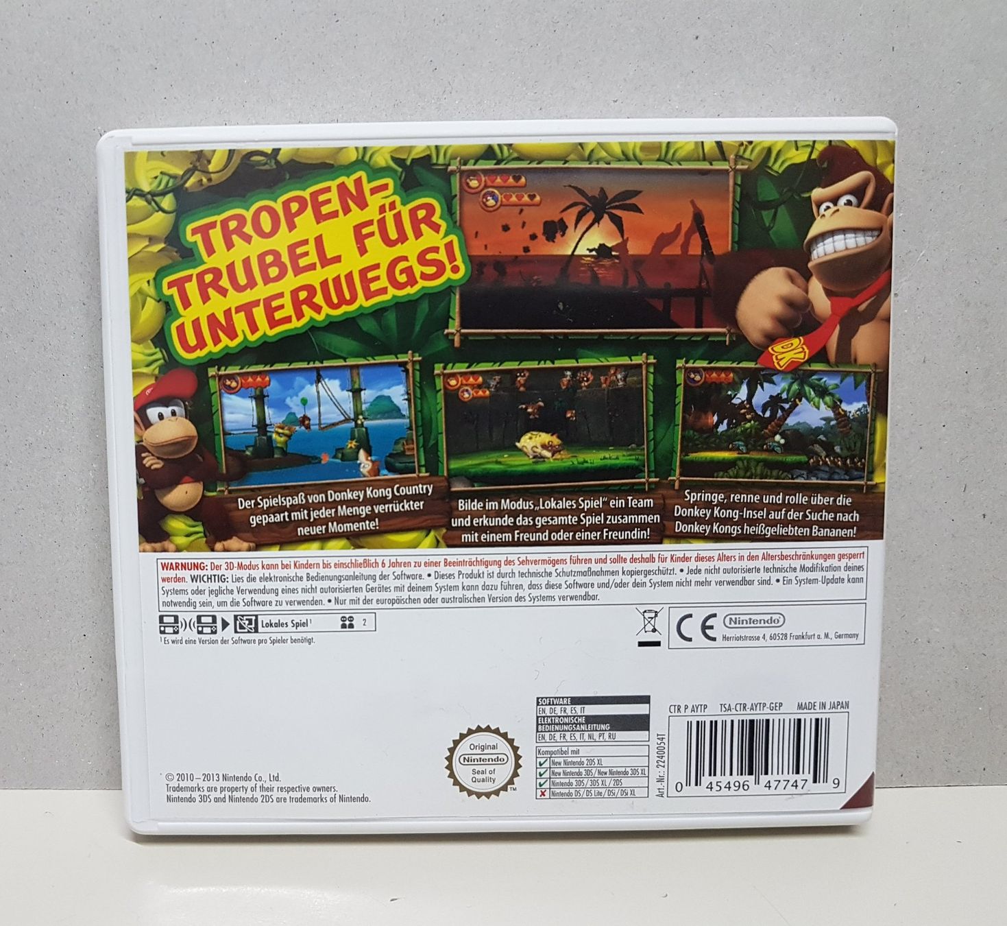 Nintendo Giochi: Donkey Kong Country Returns 3D /  3DS – Usato da Schüpfheim venduto da Games_Spielkonsolen 2