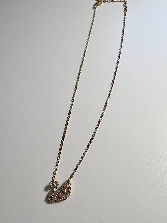Swarovski Colliers: Svarovski Halskette Schwan, roségold – D'occasion à Kerns par Till 1