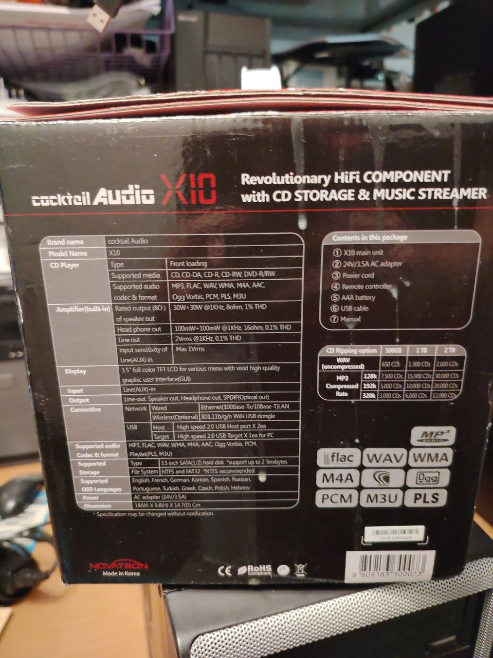 Audio- & Mediensysteme: Cocktail Audio X10 HiFi Component mit CD Storage – Gebraucht aus Aesch BL von Gebrauchtes_AeschBL 4