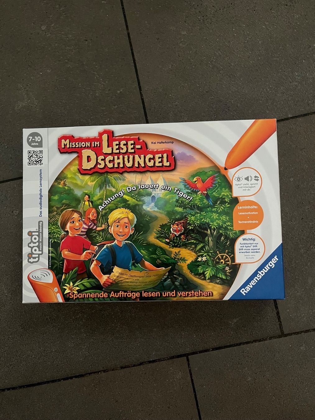 Ravensburger Spiele: Mission im Lesedschungel - tiptoi – Gebraucht aus Lenzburg von eljare