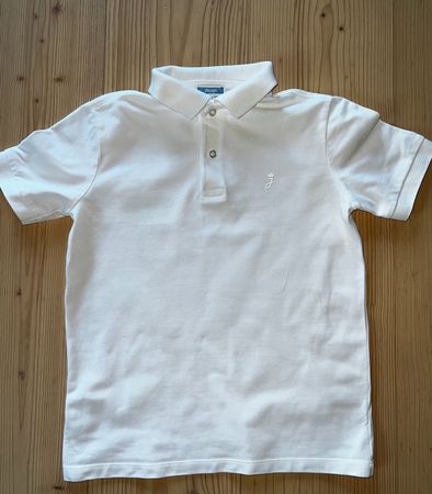 Jacadi  Poloshirt für Jungen weiss Gr.140