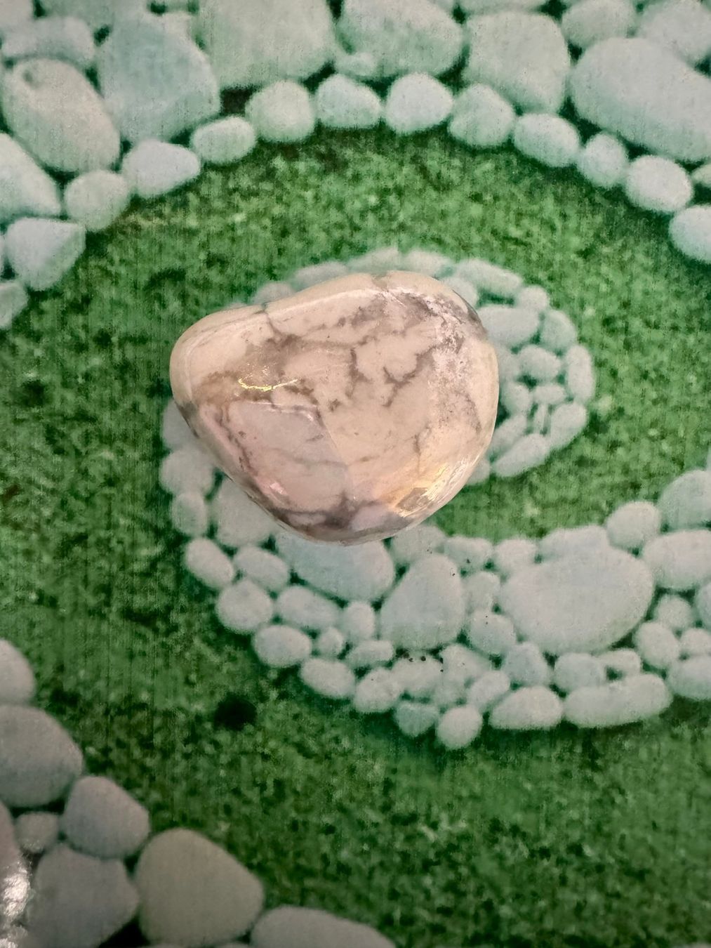 Mineralien & Heilsteine: Howlith bedampft – Neu (gemäss Beschreibung) aus Biberist von Steine