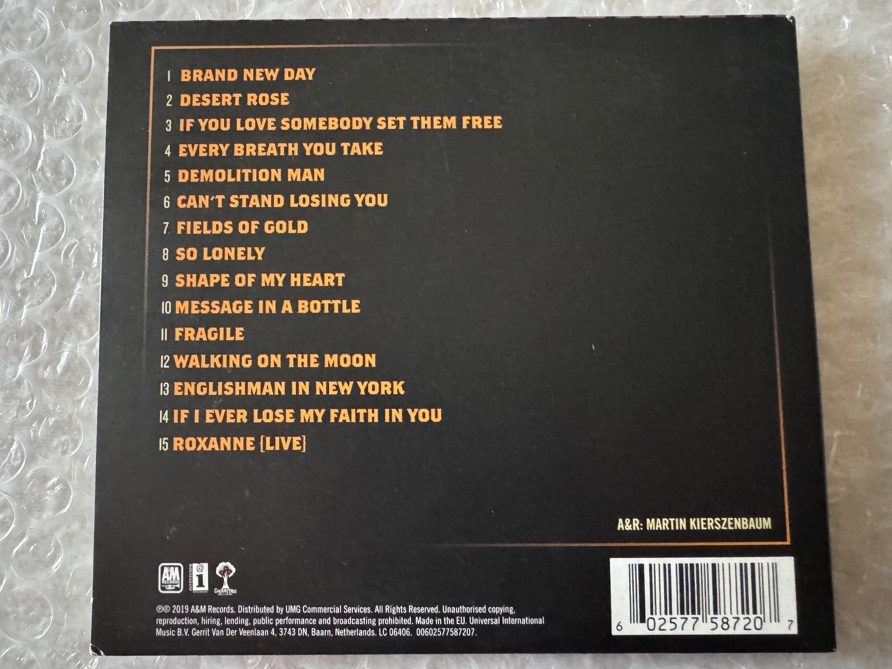 CD: Sting - My Songs – Nuovo (secondo la descrizione) da Duggingen venduto da Kisha010 2