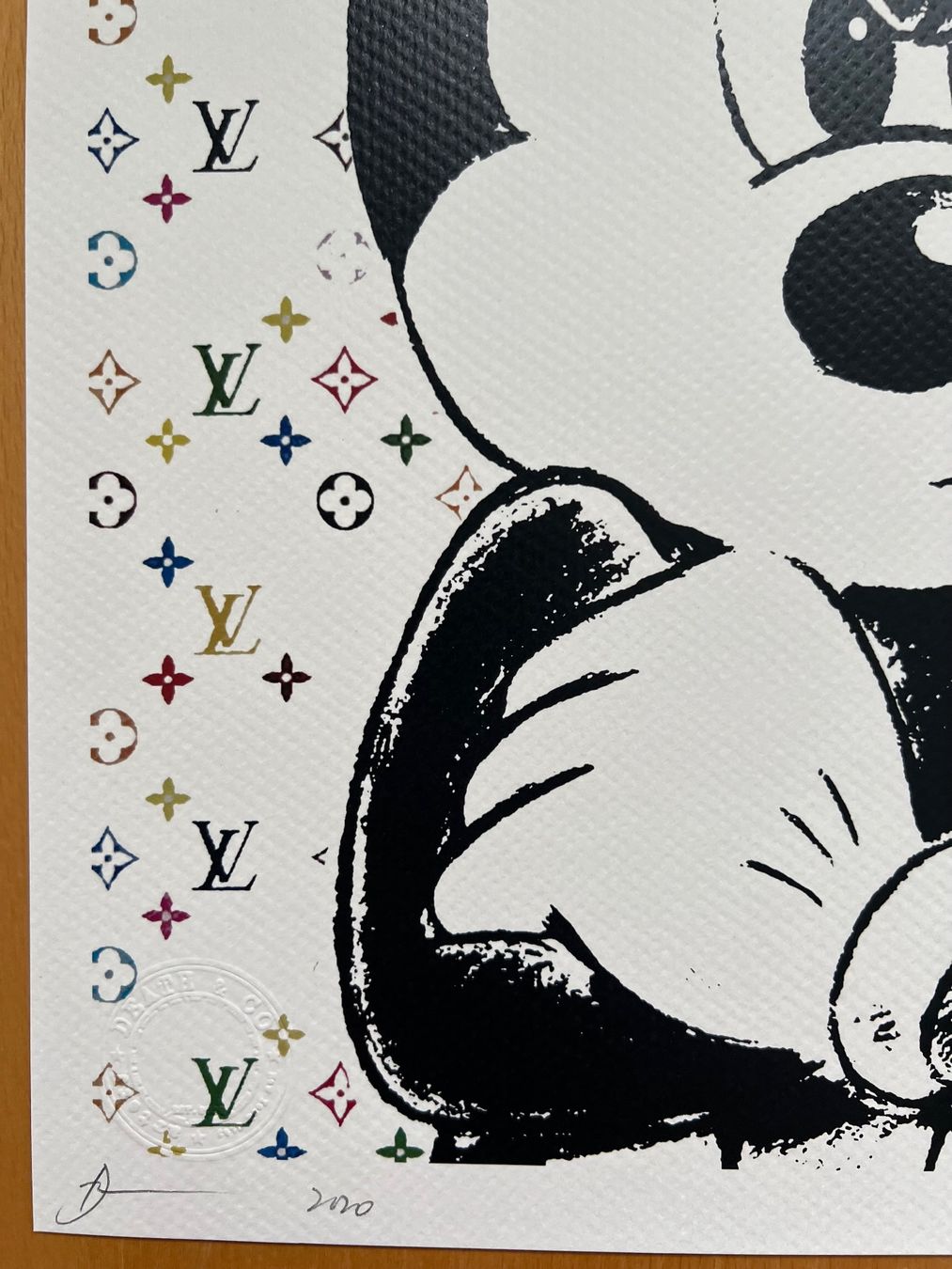 Grafica & Litografie: DEATH NYC : Vuitton Angry Mickey Mouse – Nuovo (secondo la descrizione) da Basel venduto da La.Bonne.affaire 2