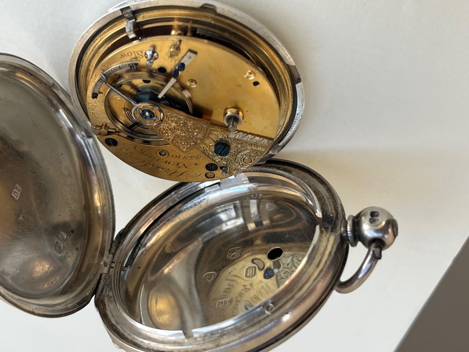 Orologi: Montre savonnette anglaise argent – Usato da St-Légier-Chiésaz venduto da Antichorloge 3