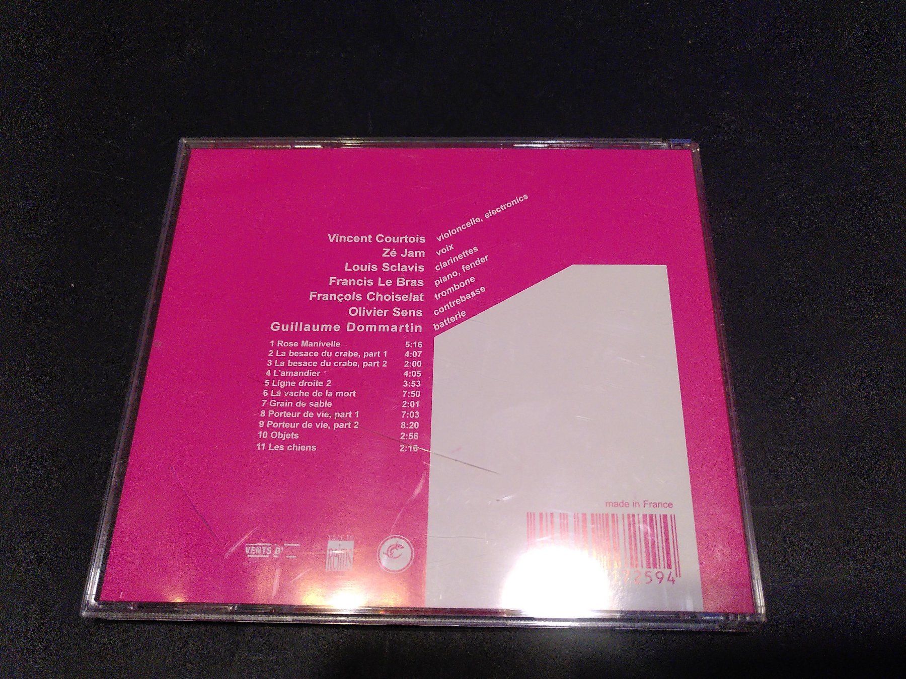 CD: CD Vincent Courtois "Les contes de Rose-Manivel" – Usato da Plan-les-Ouates venduto da jyg_bts5 1