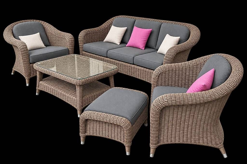 Divani: Salon de jardin / terrasse "BROADWAY" – Usato da Confignon venduto da BTS