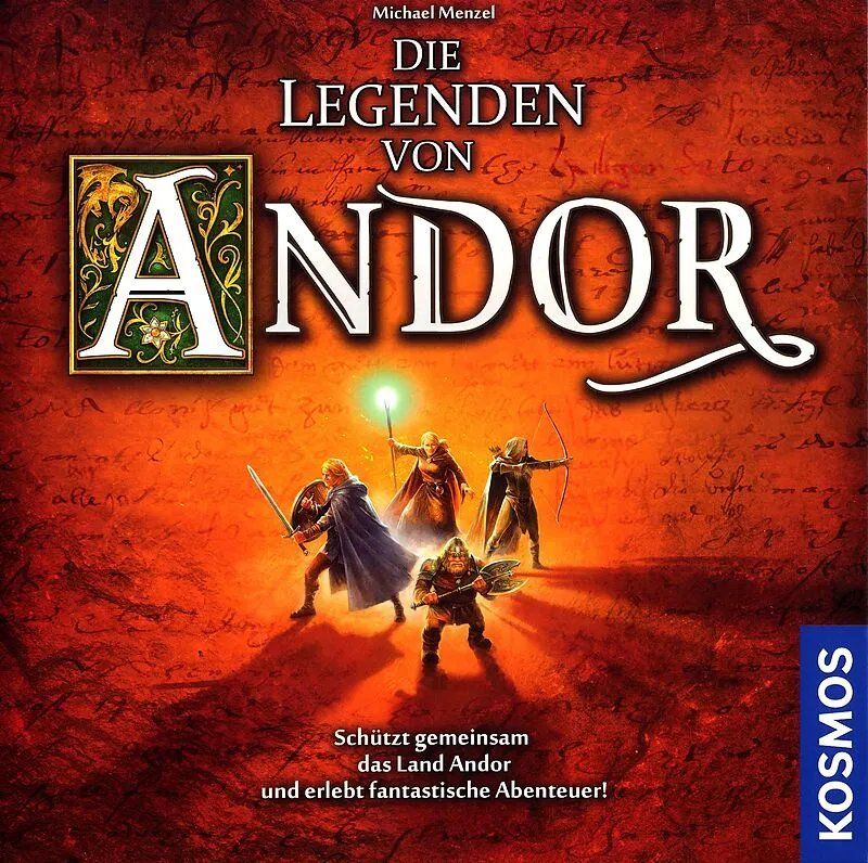 Kosmos Giochi: Die Legenden von Andor – Usato da Bern venduto da Bauzival