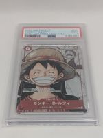 One Piece TCG Monkey D. Luffy P-001 Promo Premium Card PSA 9