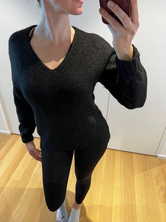 Schwarzer Pullover Herbst Pullover Damen H&m Strick Pullover
