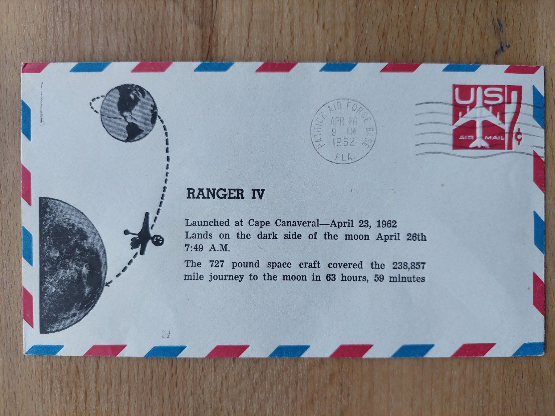 Tous les timbres: Alter Brief US Air Mail 1962 – D'occasion à Obfelden par Foto_Bild_Kunst_Buch