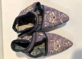 China Textil Lilienschuhe antik
