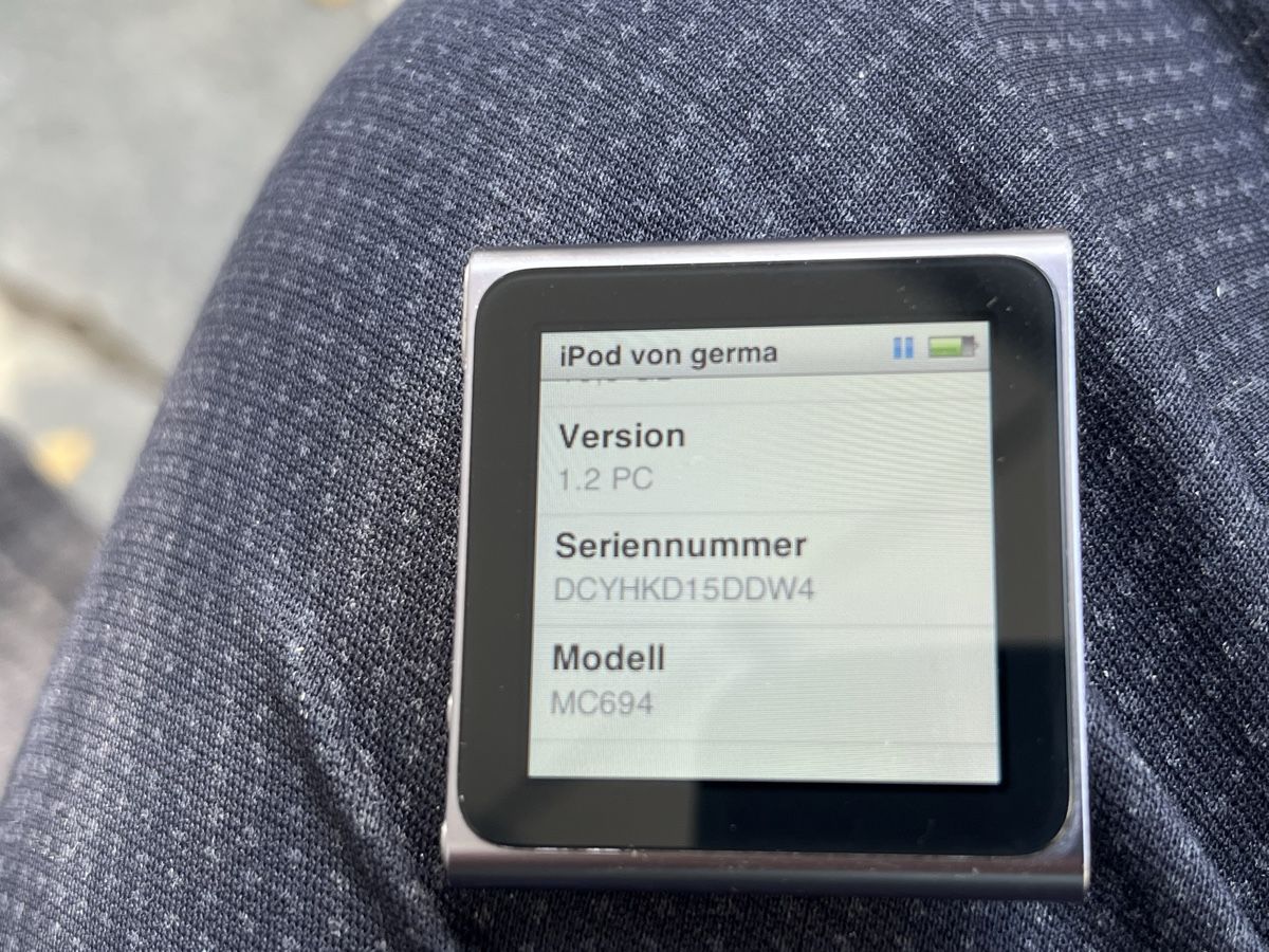 Apple Tragbarer Mediaplayer: iPod Nano 6. Generation  – Gebraucht aus Romanshorn von Apfelschuss 3