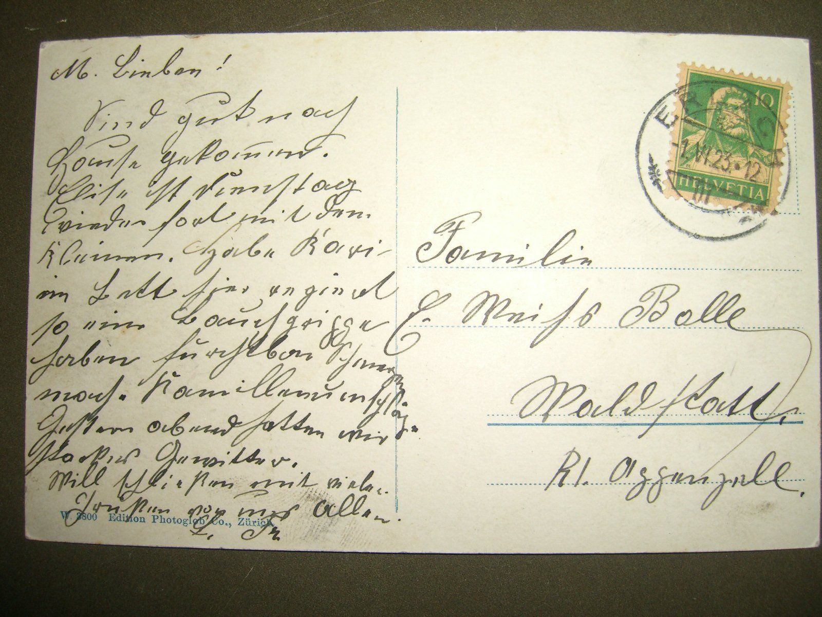 Cartoline postali: Erlach - Cerlier – Usato da Bischofszell venduto da Joachim-115 1